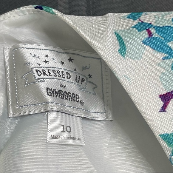 Dress Up by Gymboree Floral Dress with Pink and Purple Accents Girl 10 - Picture 5 of 7